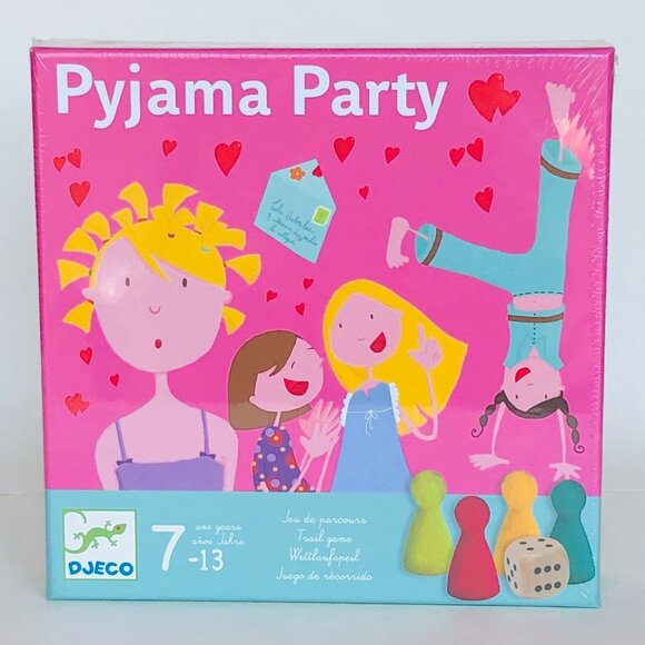 New Sealed Djeco SocialGame -Pyjama Party - Girl's sleepover Board Game Age 7-13 - Picture 7 of 13